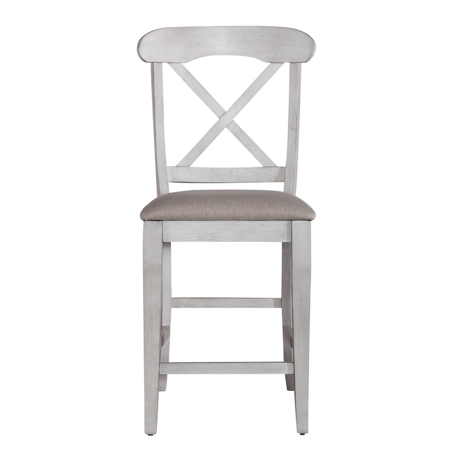 Ocean Isle - Upholstered X Back Counter Chair - Hornell Furniture Outlet