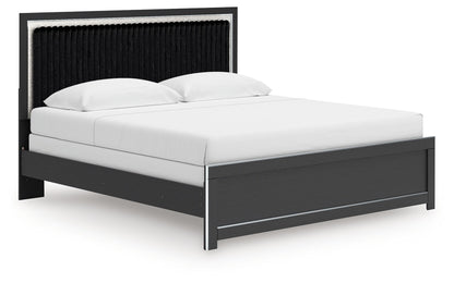 Zuraleus - Upholstered Panel Bed - Hornell Furniture Outlet