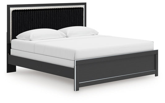 Zuraleus - Upholstered Panel Bed - Hornell Furniture Outlet