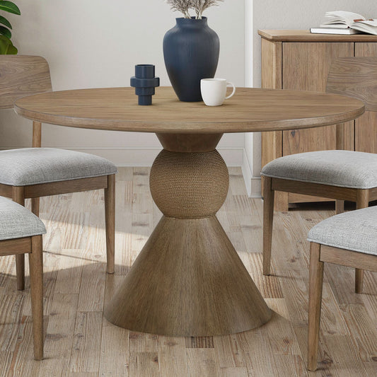 Briarcrest - Round Pedestal Table - Hornell Furniture Outlet
