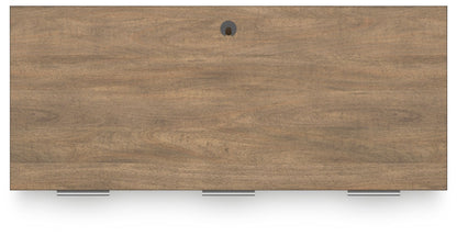 Montia - Light Brown - Home Office Desk - Hornell Furniture Outlet