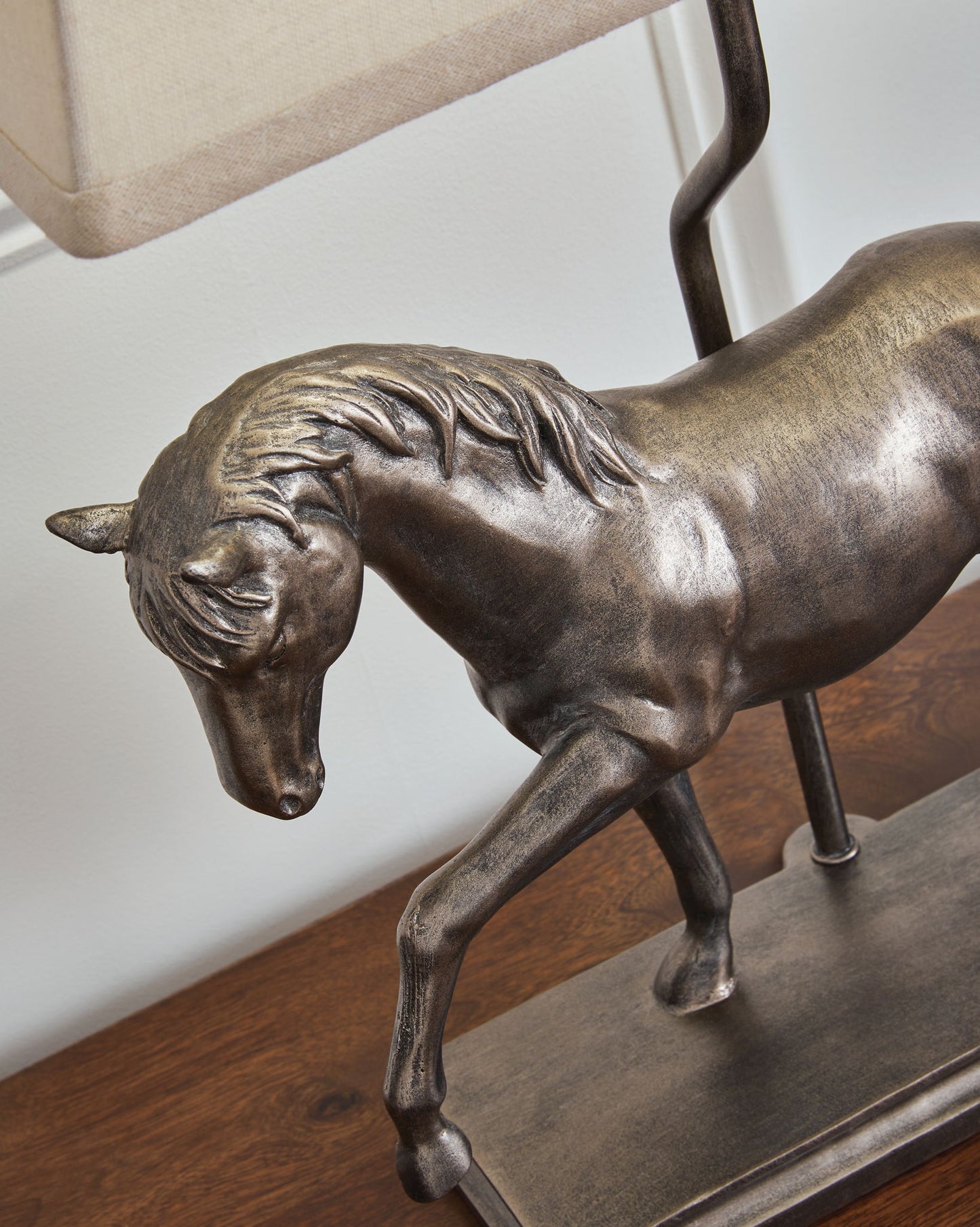 Sandorman - Bronze Finish - Poly Table Lamp - Hornell Furniture Outlet