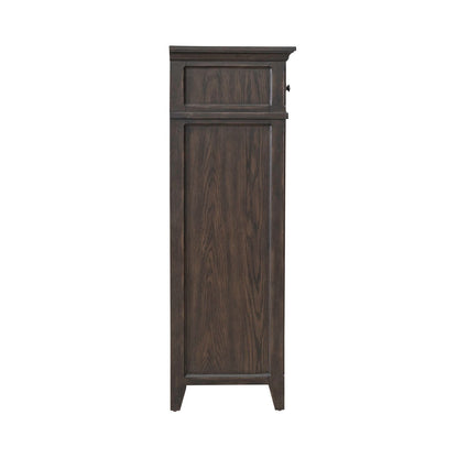 Paradise Valley - 5 Drawer Chest - Dark Brown - Hornell Furniture Outlet