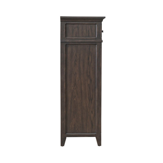 Paradise Valley - 5 Drawer Chest - Dark Brown - Hornell Furniture Outlet