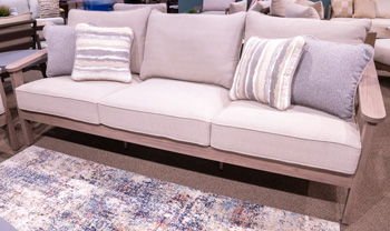 Harmony Headlands - Natural / Gray - Sofa With Cushion - Hornell Furniture Outlet