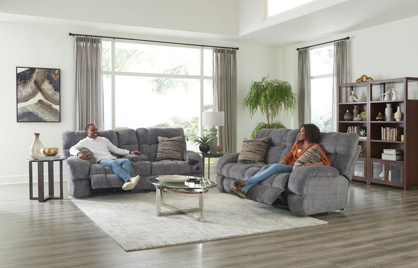 Ashland - Lay Flat Reclining Sofa - Hornell Furniture Outlet