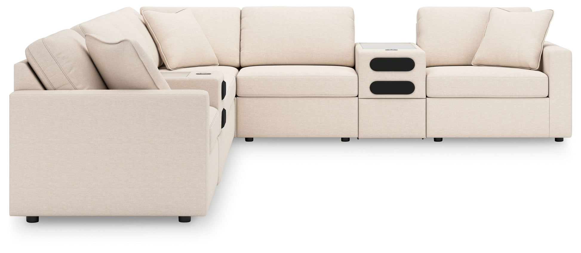 Modmax - Oyster - Sectional - Hornell Furniture Outlet