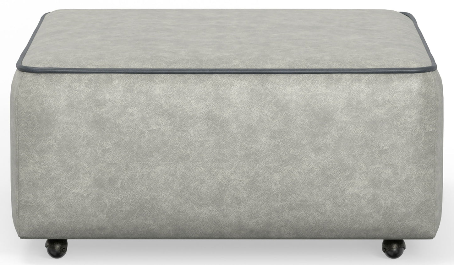 Nico - Castered Cocktail Ottoman - Hornell Furniture Outlet