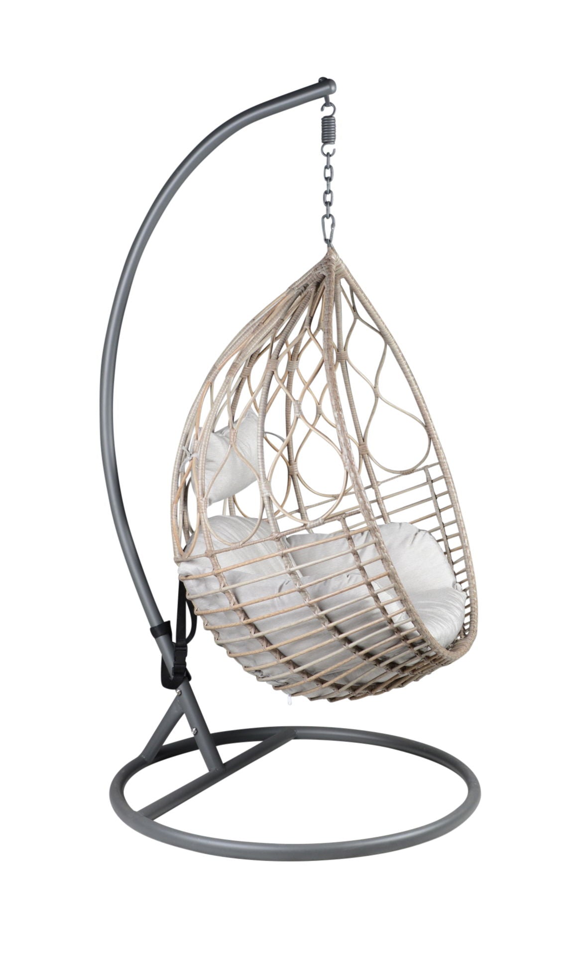 Lux - Basket Chair - White - Hornell Furniture Outlet