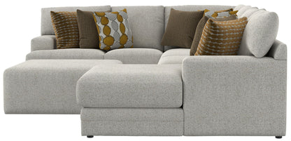 Tori - Sectional With Comfort Coil Seating, Cocktail Ottoman And Accent Pillows Included - Hornell Furniture Outlet