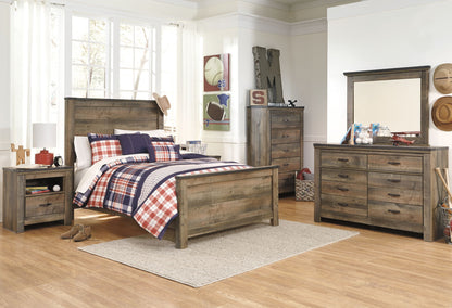 Trinell - Five Drawer Chest - Brown - Hornell Furniture Outlet