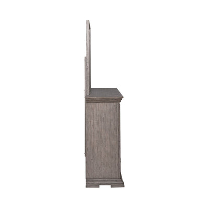 Big Valley - Dresser & Mirror - Hornell Furniture Outlet