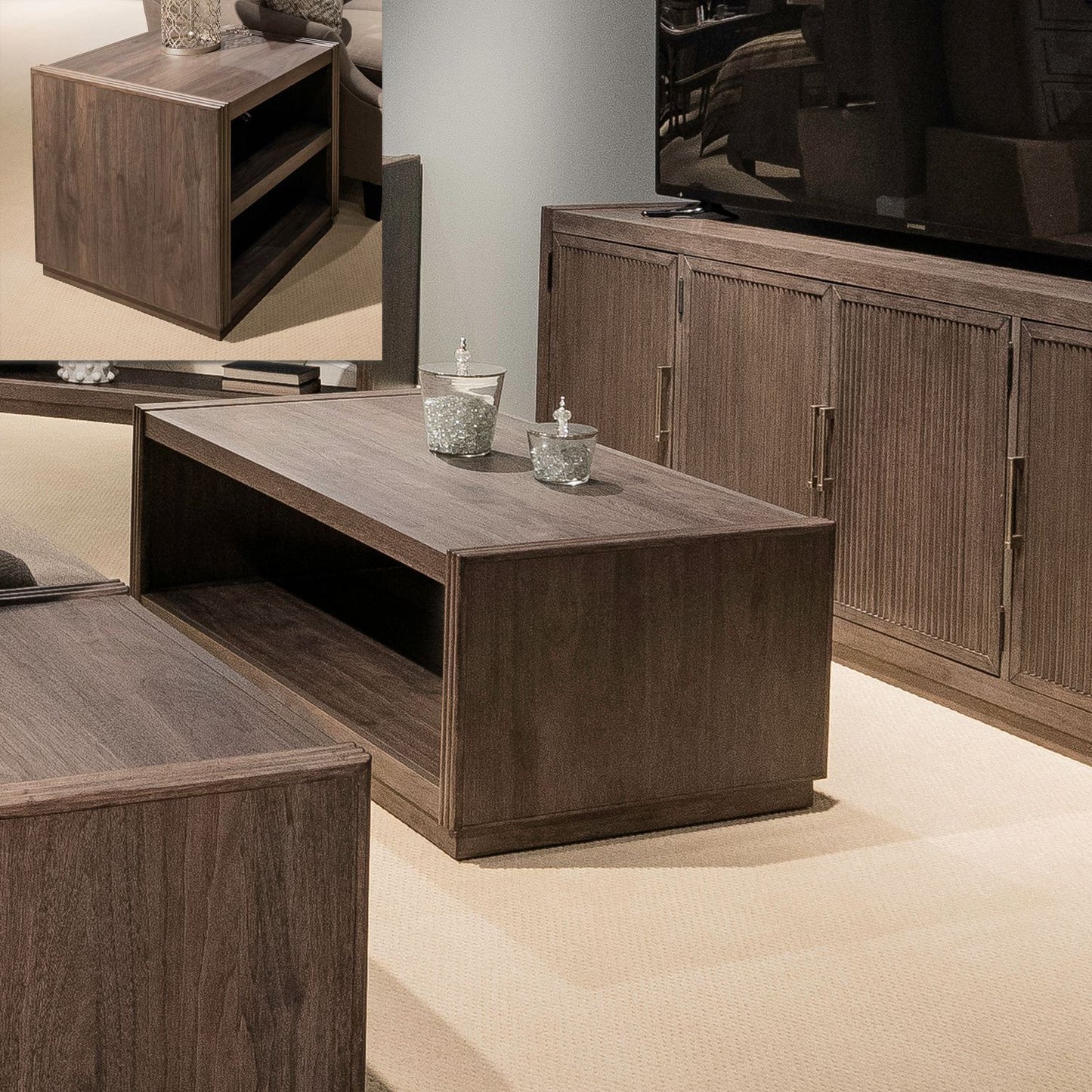 Modern Edge - 3 Piece Set - Malaysia - Hornell Furniture Outlet