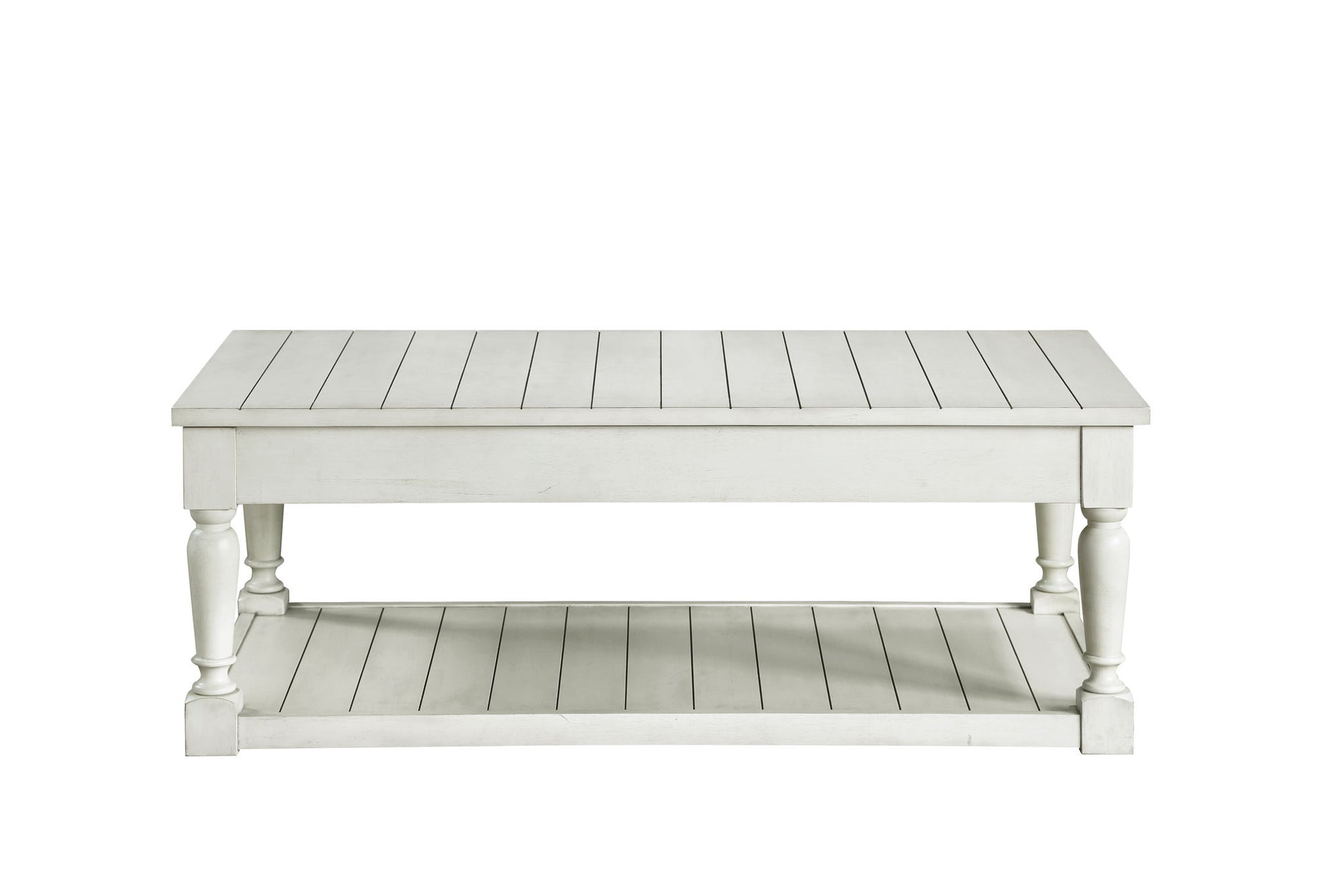 Hemingway - Lift Top Coffee Table - White - Hornell Furniture Outlet