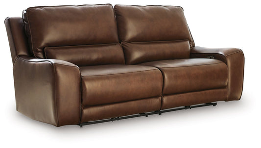 DeepWakes - 2 Seat Power Reclining Sofa With Adjustable Headrest - Hornell Furniture Outlet