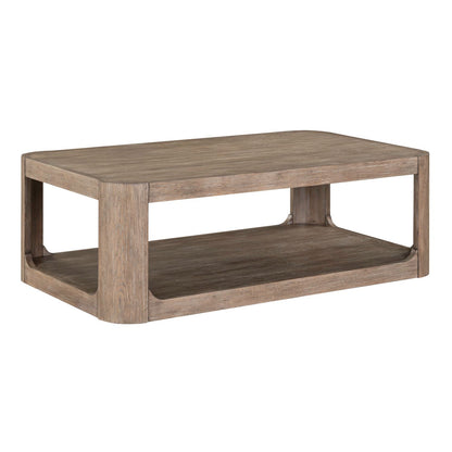 South Bend - Rectangular Cocktail Table - Brown - Hornell Furniture Outlet