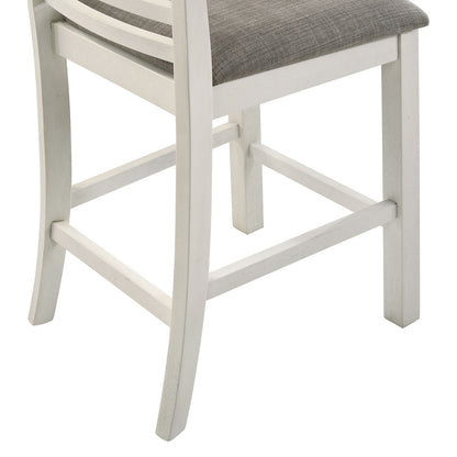 Brook Bay - Upholstered Ladder Back Counter Chair (RTA) - Hornell Furniture Outlet
