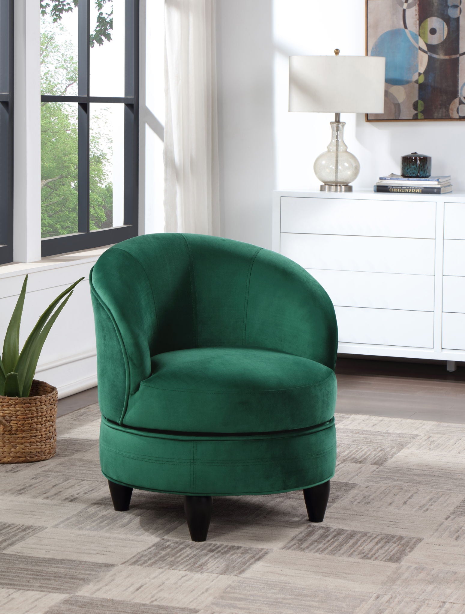 Sophia - Swivel Chair - Hornell Furniture Outlet