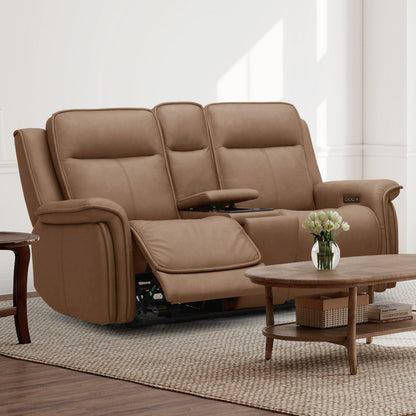 Cora - Loveseat With Console P3 & ZG - Hornell Furniture Outlet