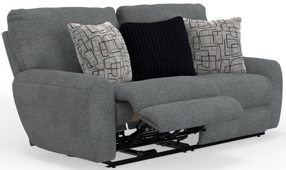 Maxwell - Power Deep Seat Reclining Loveseat - Hornell Furniture Outlet