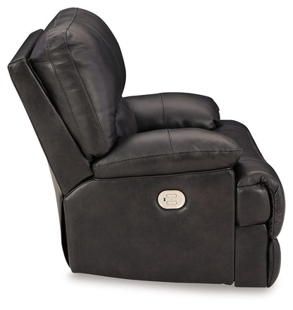 Mountainous - Eclipse - Power Recliner With Adj Headrest - Hornell Furniture Outlet