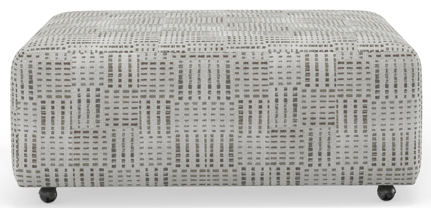 Kellen - Castered Cocktail Ottoman - Hornell Furniture Outlet