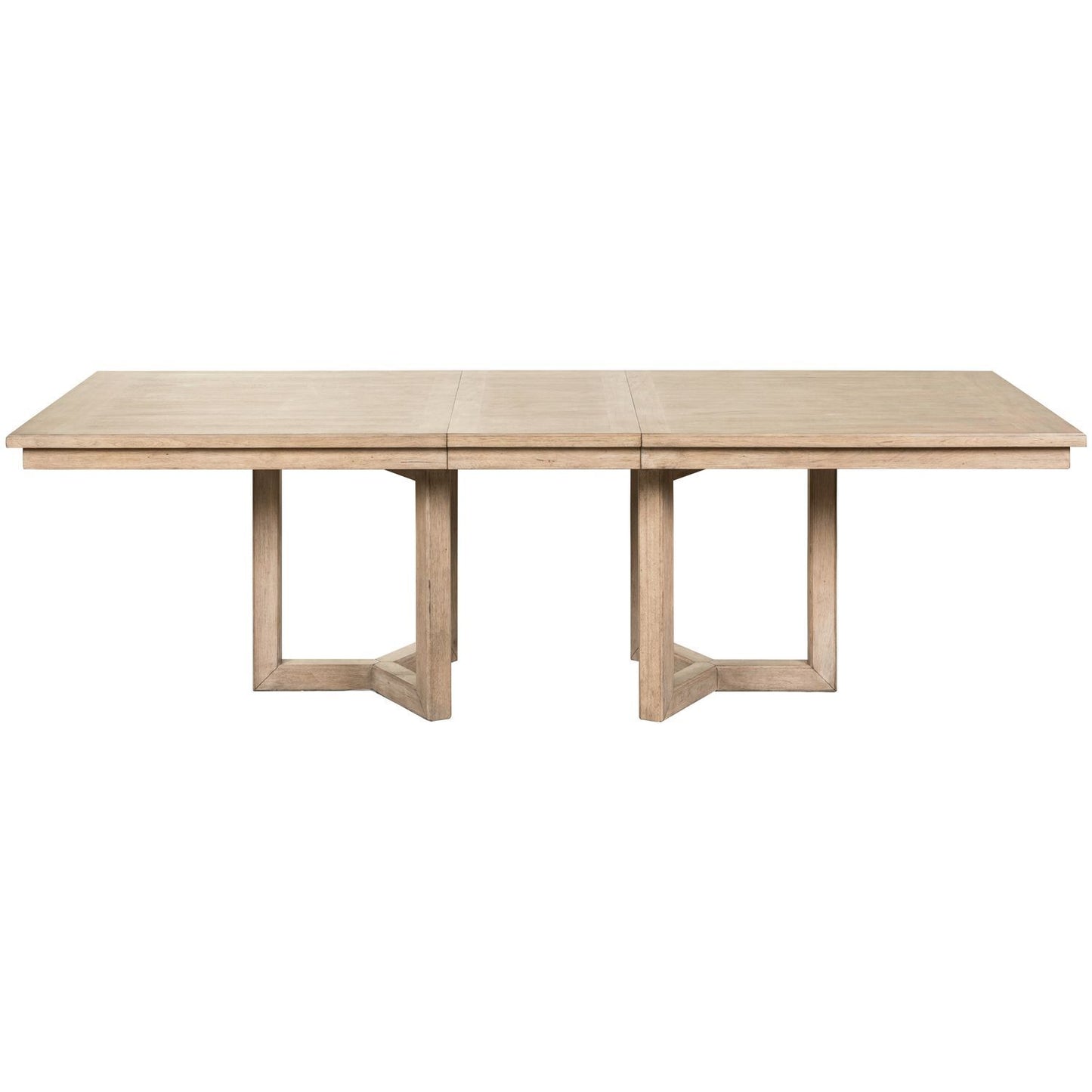 Proximity Place - Double Pedestal Table - Brown - Hornell Furniture Outlet