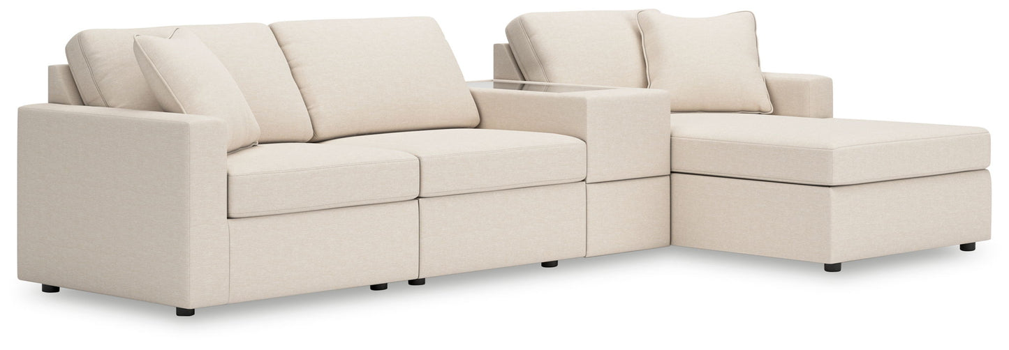 Modmax - Oyster - Sectional - Hornell Furniture Outlet