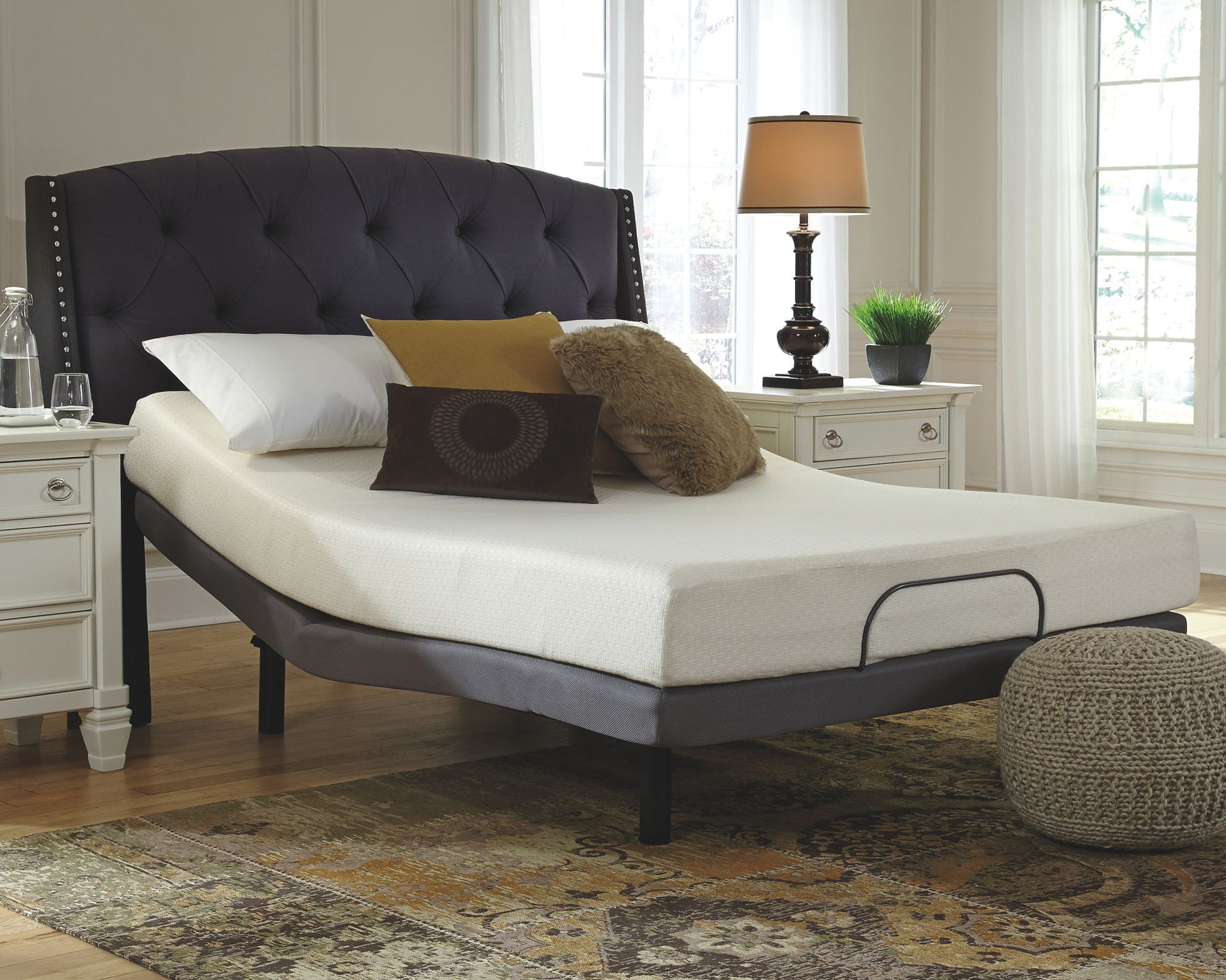 Chime 8 Inch Memory Foam - Medium Memory Foam Mattress - Hornell Furniture Outlet
