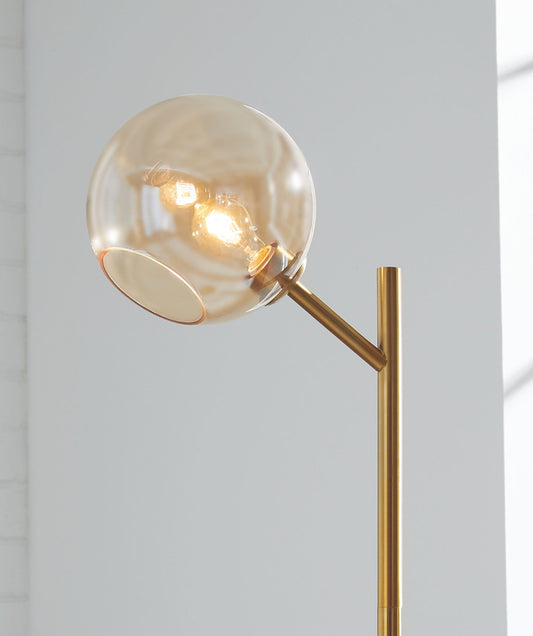 Abanson - Metal Lamp - Hornell Furniture Outlet