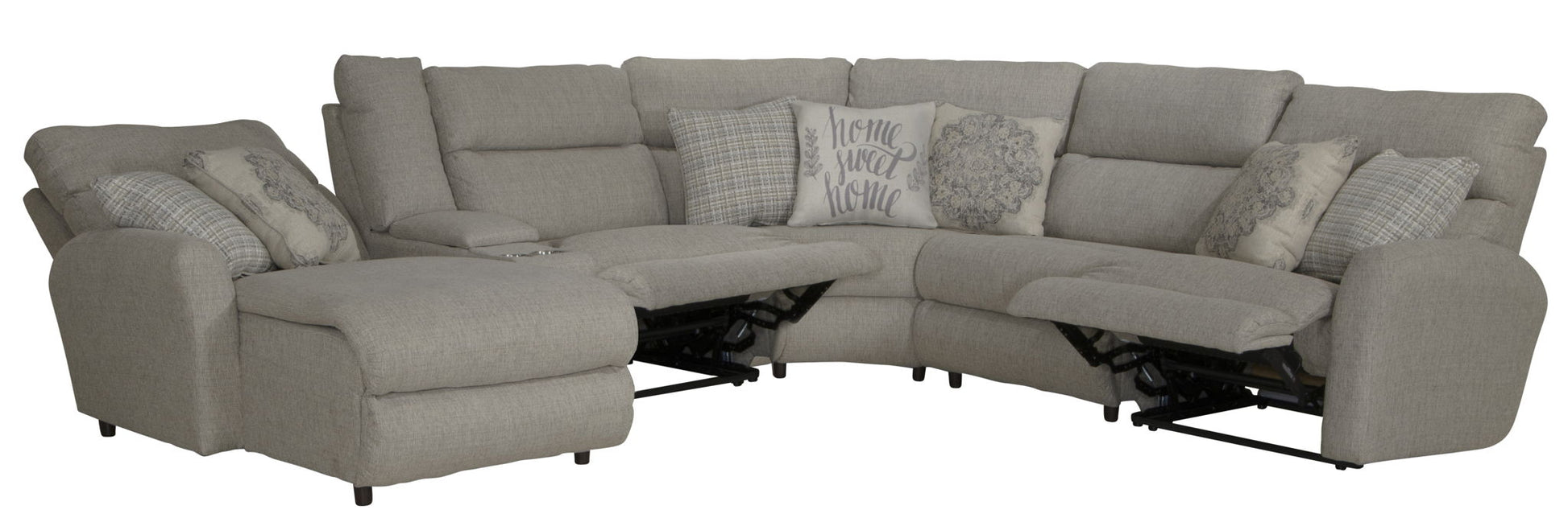 McPherson - Reclining Sectional - Hornell Furniture Outlet