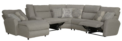 McPherson - Reclining Sectional - Hornell Furniture Outlet