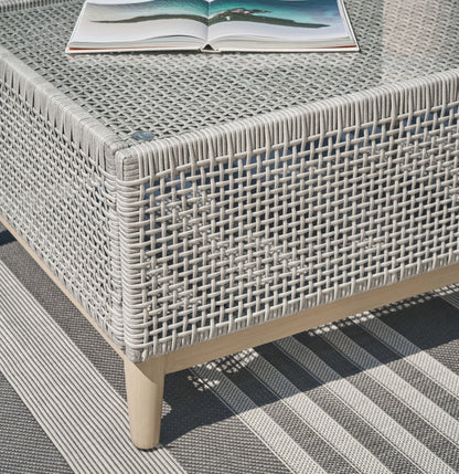 Seton Creek - Gray - Rectangular Cocktail Table - Hornell Furniture Outlet