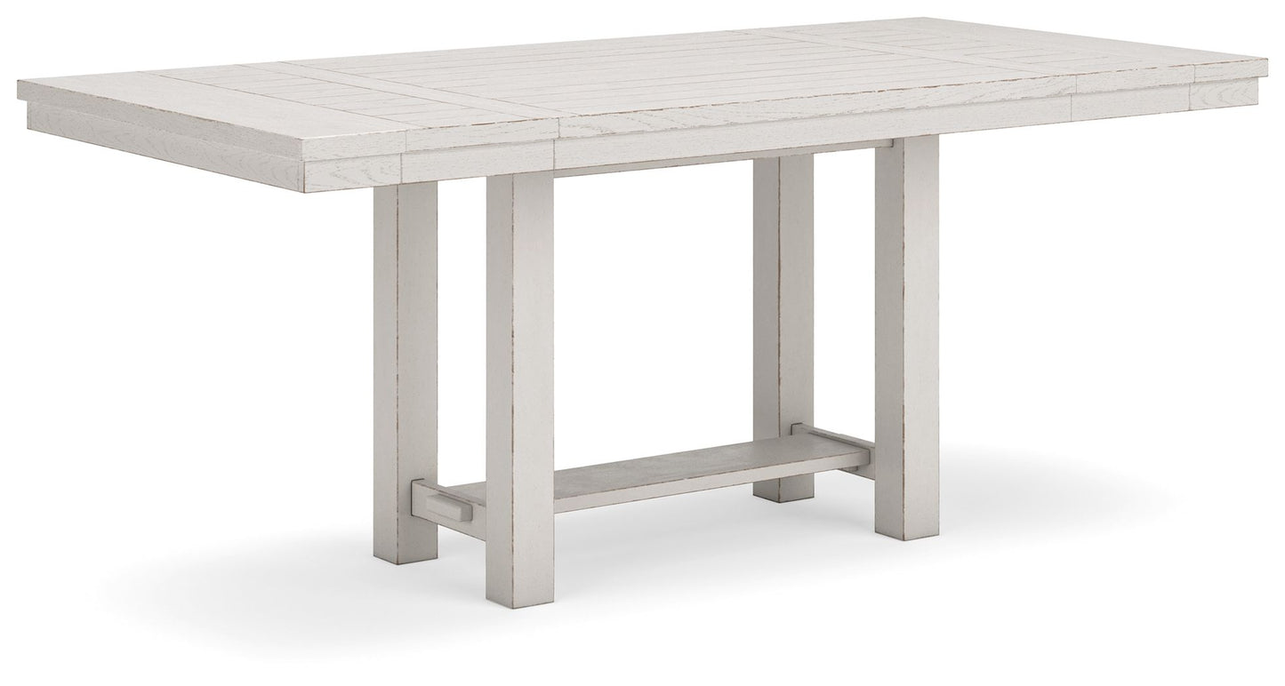Robbinsdale - Rectangular Counter Height Dining Extension Table Set - Hornell Furniture Outlet