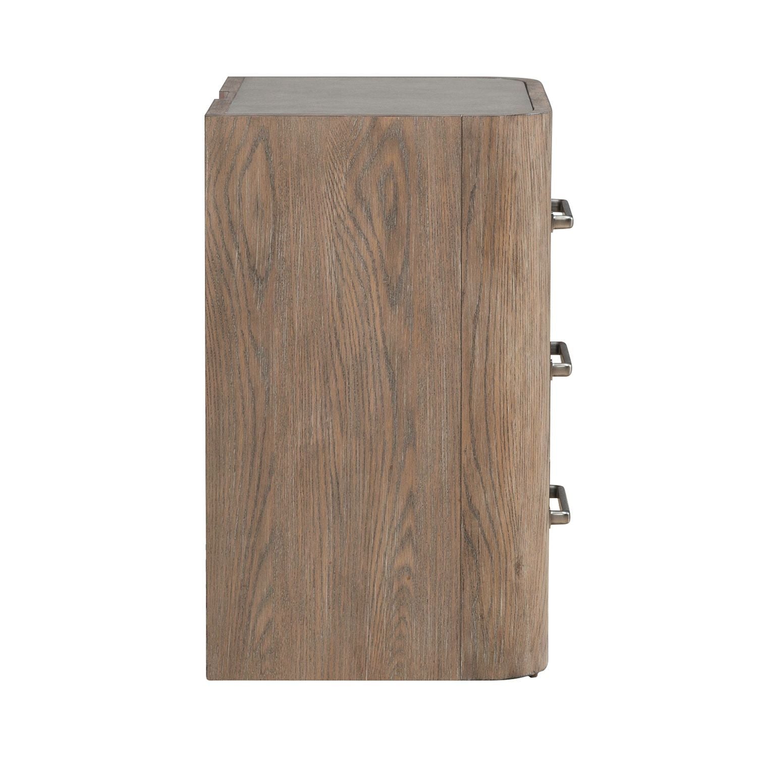 South Bend - Nightstand With Charging Station - Brown - Hornell Furniture Outlet