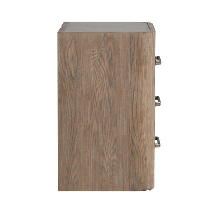 South Bend - Nightstand With Charging Station - Brown - Hornell Furniture Outlet