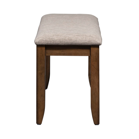 Santa Rosa - Upholstered Dining Bench - Light Brown - Hornell Furniture Outlet
