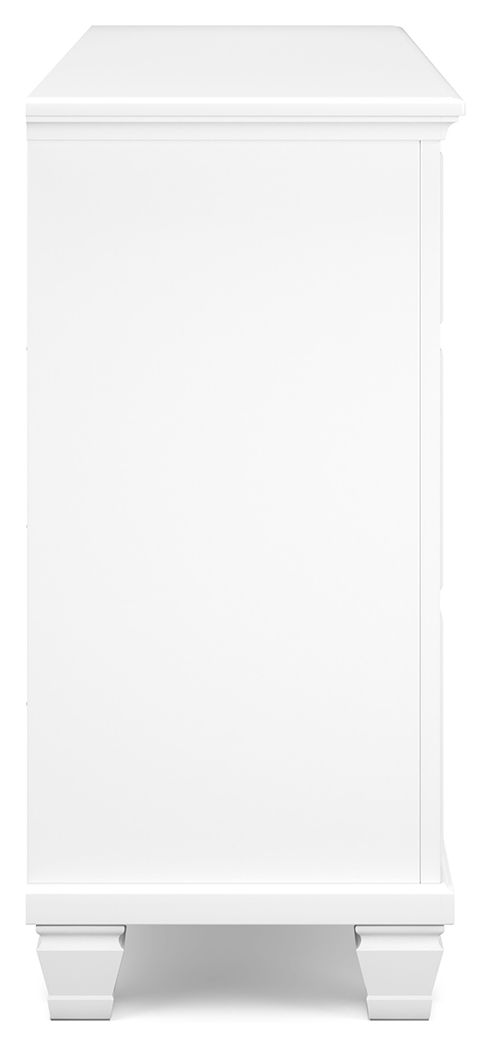 Fortman - White - Dresser - Hornell Furniture Outlet