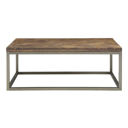 Lorenza - Cocktail Table - Brown - Hornell Furniture Outlet