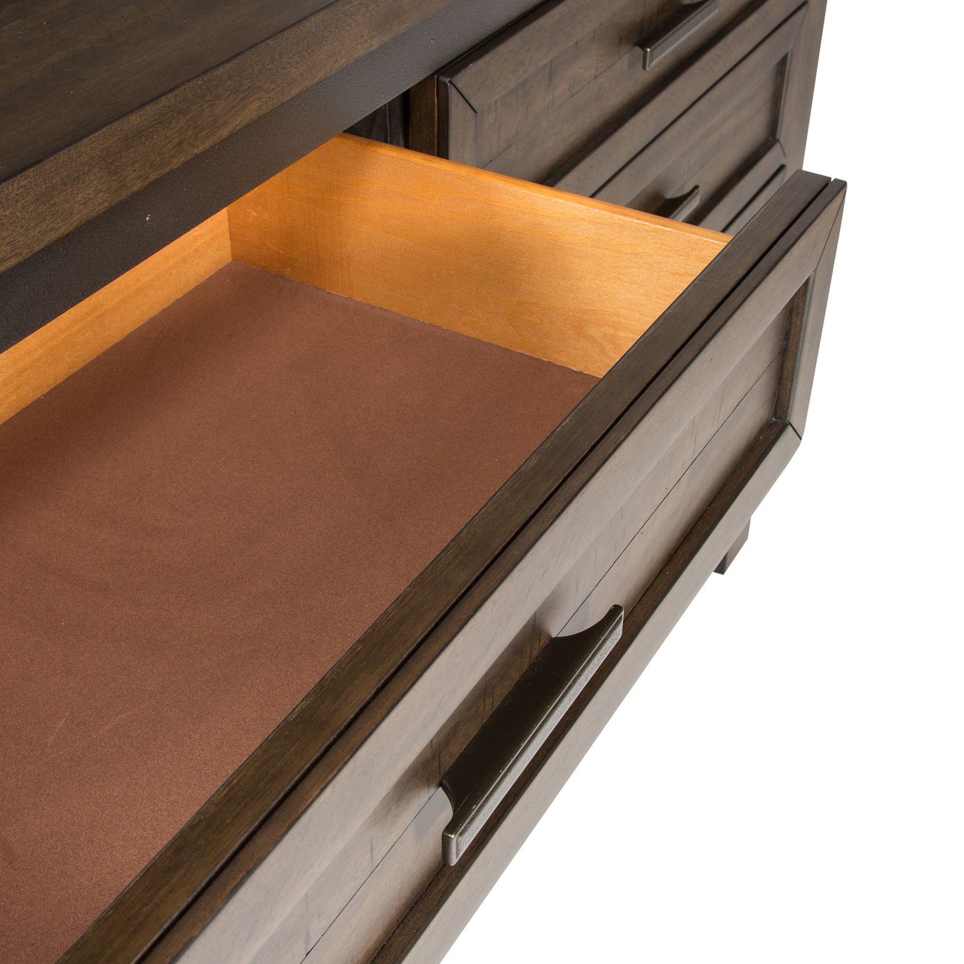Thornwood Hills - Storage Bed, Dresser & Mirror - Hornell Furniture Outlet