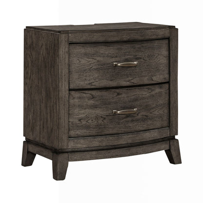 Avalon - Nightstand With Charging Station - Hornell Furniture Outlet