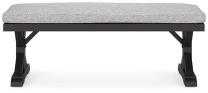 Beachcroft - Bench With Cushion - Hornell Furniture Outlet