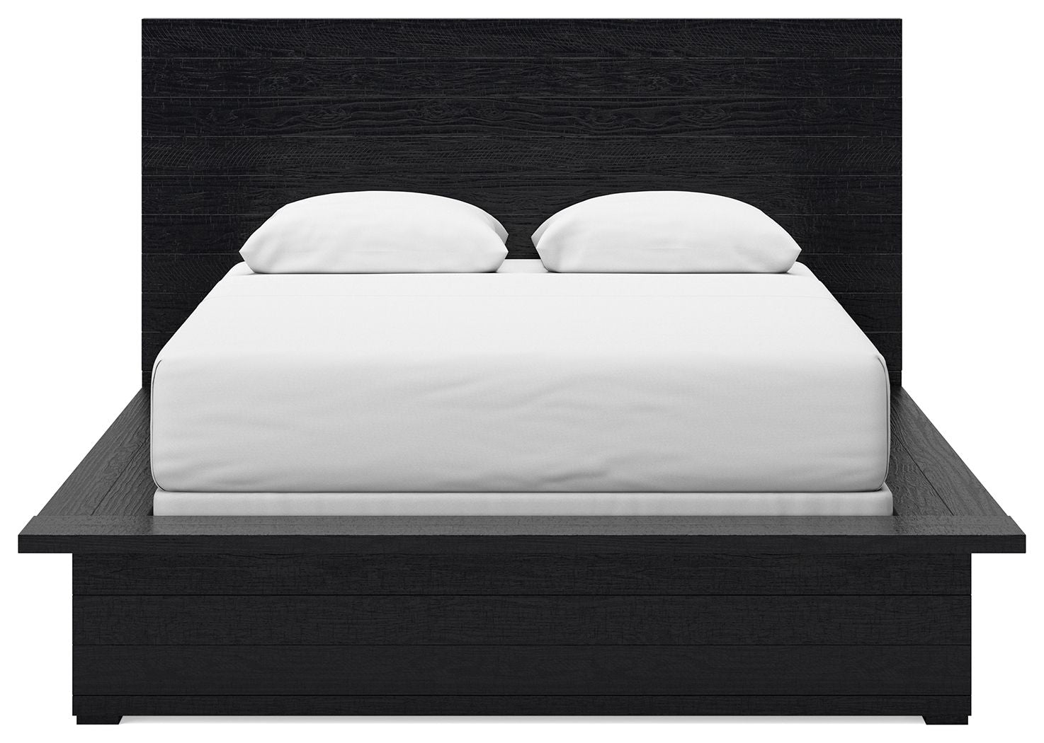 Londer - Black - Queen Panel Bed - Hornell Furniture Outlet