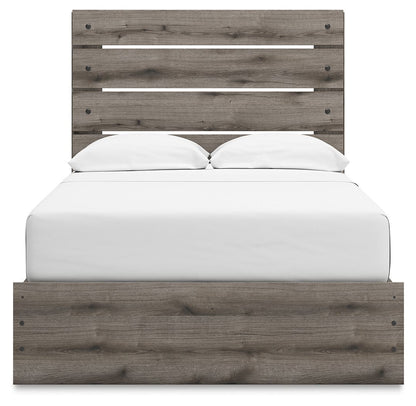 Graystorm - Panel Bed With Storage - Hornell Furniture Outlet