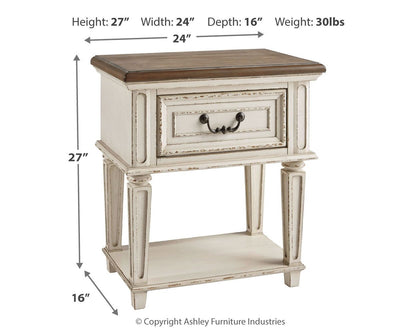 Realyn - Night Stand - Hornell Furniture Outlet