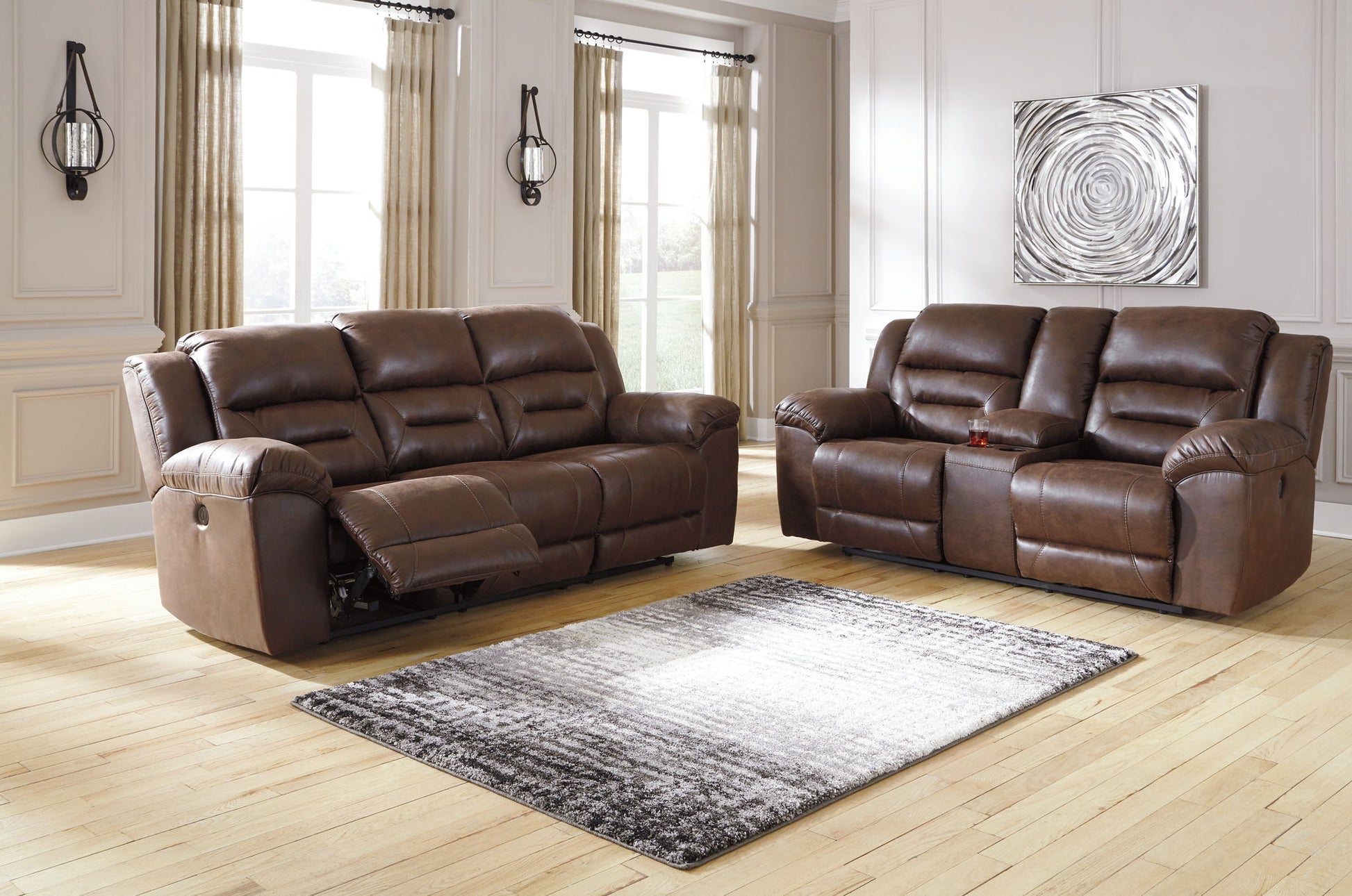 Stoneland - Reclining Loveseat - Hornell Furniture Outlet