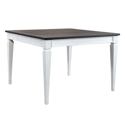Allyson Park - 5 Piece Gathering Table Set - White - Hornell Furniture Outlet