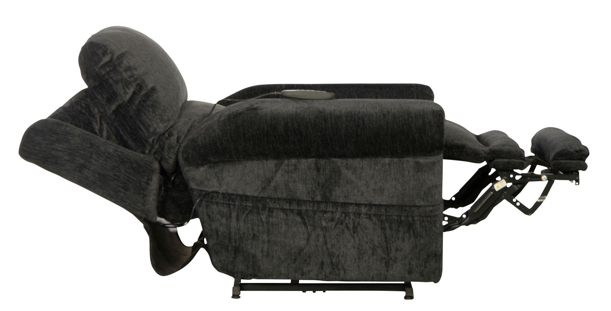 Warner - Power Headrest With Lumbar Power Lay Flat Recliner - Hornell Furniture Outlet