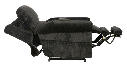 Warner - Power Headrest With Lumbar Power Lay Flat Recliner - Hornell Furniture Outlet