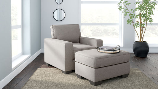 Greaves - Chair, Ottoman - Hornell Furniture Outlet